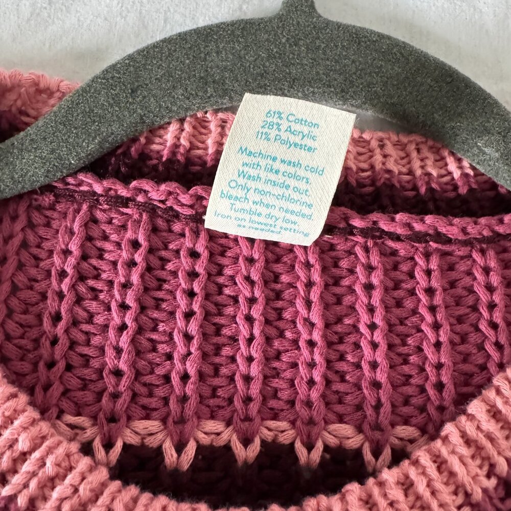 Thereabouts Girls Crew Neck Long Sleeve Pullover Sweater Sz XL - Picture 7 of 8